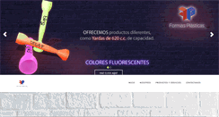 Desktop Screenshot of formasplasticas.com